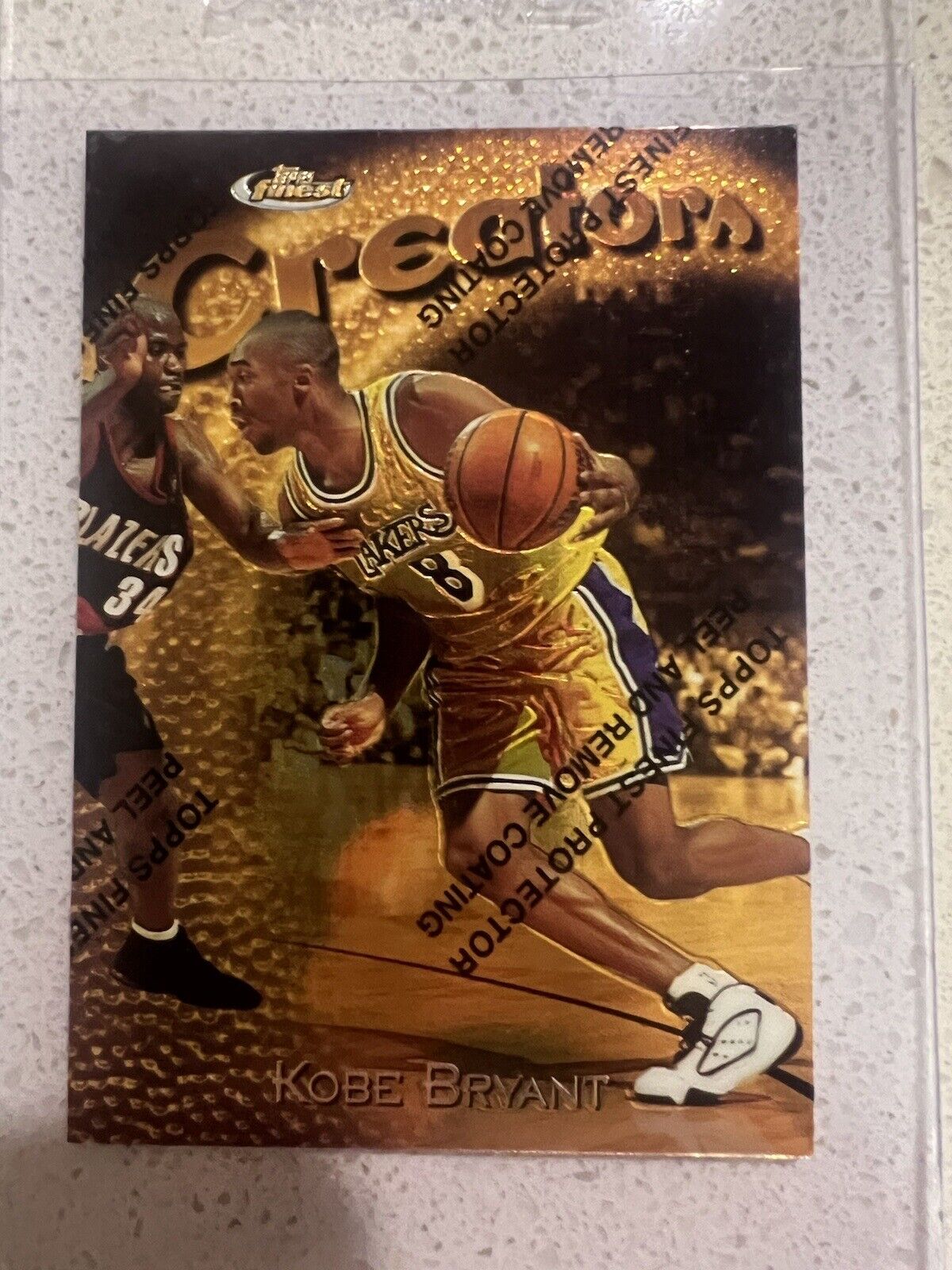 Kobe Bryant 1997-98 Topps Finest  Gold Creators 323 CR18 Rare