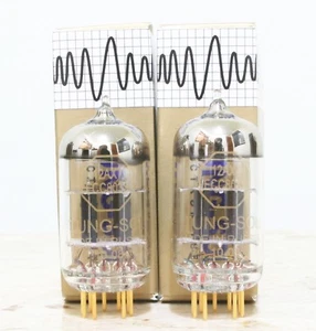 Cryo Match 1 pair NEW Tung-sol gold pin ECC803S 12AX7 ECC83 Tubes for amplifier - Picture 1 of 6