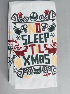 Disney NIGHTMARE BEFORE CHRISTMAS NWT 2 Pk Kitchen Towels 16 X 26" 100% Cotton - Picture 1 of 3