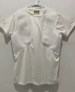 Men's Cabela's Concealed Carry Shirt Size XL Short Sleeve Pullover Crew Neck EUC - Picture 1 of 6