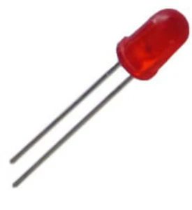 L-56BHD RED 5MM FLASHING LED PACK 2 - Picture 1 of 1