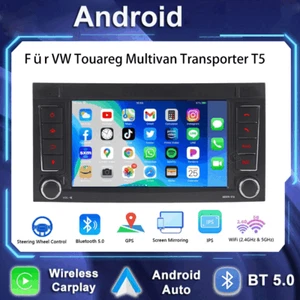 2+32GB 7" Autoradio Navi WIFI für VW Passat B5 Golf MK4 Polo MK3 MK4 Seat Skoda - Bild 1 von 12