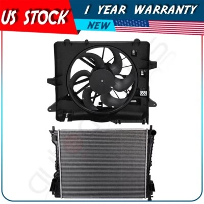 Conjunto de ventilador y radiador para Ford Mustang 2005 2006 2007 2008-2014 Foto 1 de 4