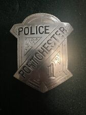 RARE antique First Issue Port Chester New York Police Badge 1900’s
