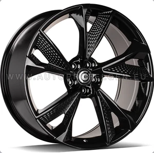 Neu Audi RS6 RS7 Style 21 Zoll Felgen 9,5j 5x112 ET25 Alufelgen Voll Schwarz 4x - Picture 1 of 9