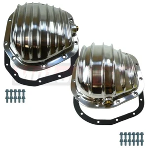 Polished Aluminum Ford Super Duty F-250 F-350 & Excursion Differential Cover Kit - Picture 1 of 3