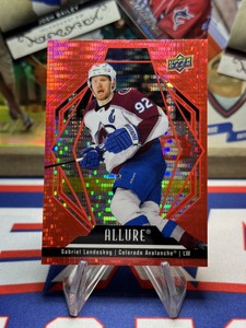 Gabriel Landeskog 2022-23 Allure Red Rainbow #27 Colorado Avalanche SP