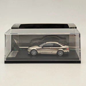 Stance Hunters 1/64 BMW E46 M3 Chrome silver Diecast Models Car Collection