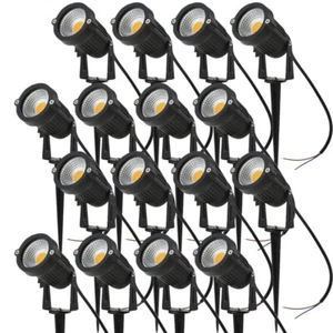 LOT 5W COB LED Landscape Light Low Voltage Outdoor Yard Garden Spot Lights A7Z6 - Picture 1 of 18