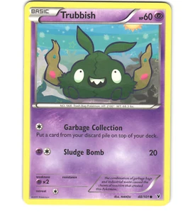 Pokemon 2011 Moderate Play Trubbish Noble Victories 48/101 Card - Picture 1 of 1