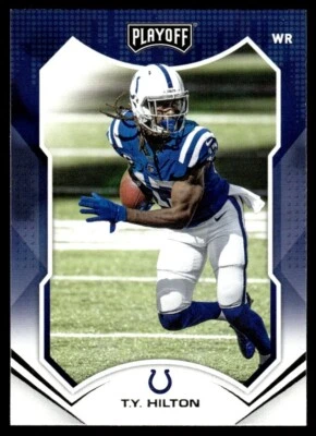 2021 Panini Playoff #58 T.Y. Hilton - Indianapolis Colts - Image 1 of 2