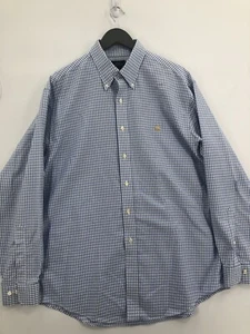 Brooks Brothers Hemd Erwachsene Large Blau Knopfleiste Langarm Baumwolle Freizeit Herren - Bild 1 von 11