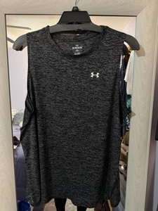 NEW..WOMEN 2X PLUS SIZE UNDER ARMOUR TECH TWIST TANK (BLACK) - Picture 1 of 2