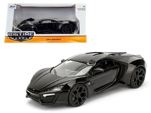 Lykan Hypersport Glossy Black 1/24 Diecast Model Cars by Jada - Picture 1 of 1
