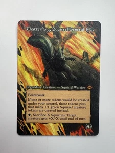 Chatterfang, Squirrel General ALTER Hand Painted MTG EDH Altered Legendary - Picture 1 of 2