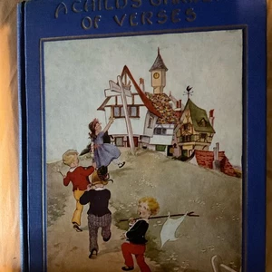 A CHILD'S GARDEN OF VERSES, 1929, by Robert Louis Stevenson, Mint - Picture 1 of 8