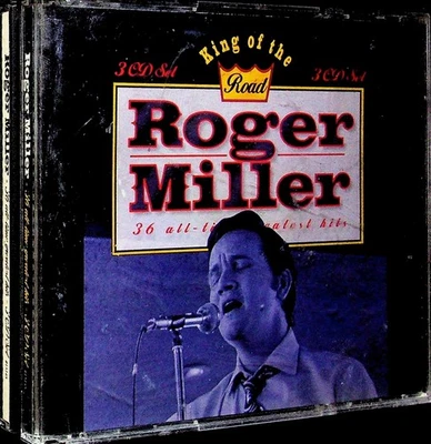 Roger Miller King of the Road 36 лучших хитов 3 CD набор музыкальная коллекция - Изображение 1 из 4