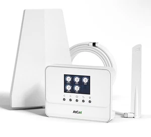 Cell Phone Booster for Home, Up to 3,000 Sq. Ft, Smart LCD Monitor Signal Boost - Photo 1 sur 10