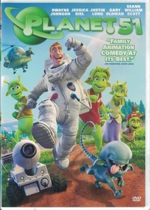 Planet 51 (DVD, 2010) Dwayne Johnson Justin Long Family Animated Brand New - Picture 1 of 1