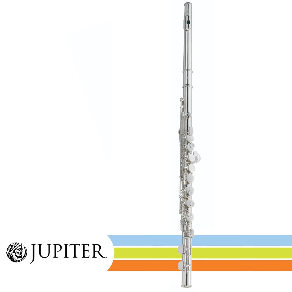 Flauta Jupiter JAF1100E Nivel de Rendimiento Alto Plateado Llave de G con Estuche Foto 1 de 1