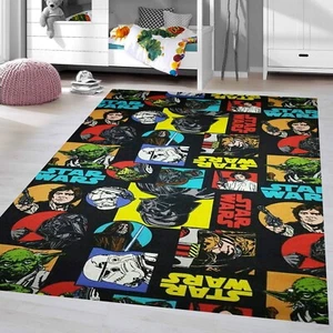 Star Wars Rug,Starwars Rug,Fan Rug,Starwars Gift,Movie Poster Rug,Populer Rug - Picture 1 of 11