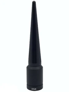 True Spike Black Antenna Fits Ford F250 F350 F450 F550 SUPERDUTY DUALLY - Picture 1 of 4