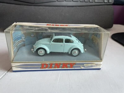 Matchbox Dinky escala 1/43 DY-6 1951 Volkswagen Beetle - Azul claro - Na caixa - Imagem 1 de 4