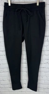Free People FP Movement Sunny Skinny Sweatpants Joggers Pants Black Size Medium - Picture 1 of 8