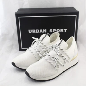 URBAN SPORT BY J/SLIDES womens lace up shoes size 9 M white mesh upper Mara NEW - Picture 1 of 6