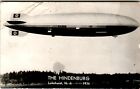 The Hindenburg Photo Lakehurst NJ 1936 5.25"x3.5"