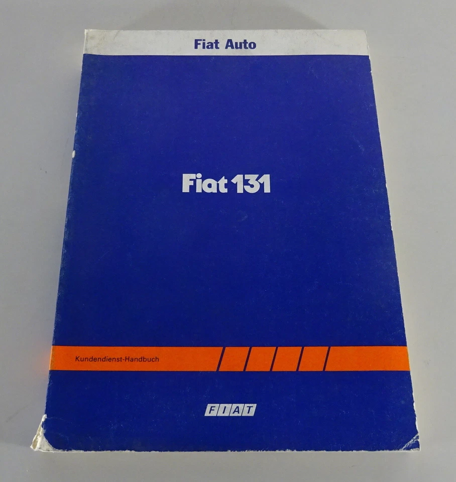 Manual de Taller Fiat 131 / Mirafiori CL /Supermirafiori/Panorama CL De 1981 - Imagen 1 de 4