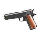 1911 Grip, Original Polished Wood - NO AMBI Cut Grips with Bevel, Fits any 1911