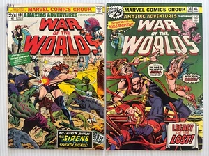 AMAZING ADVENTURES #19 & 36, Marvel (1973-‘76) Early Killraven, 1st Ptg VG-VF+ - Bild 1 von 12