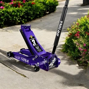 3 Ton Low Profile Floor Jack Super Duty with RAPID PUMP Purple Car Garage Auto - Picture 1 of 6
