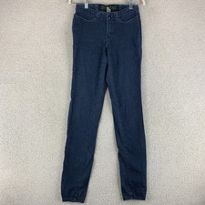Christopher Blue Smooth Control Skinny Jeans Women's 0 Blue Low Rise Dark Wash