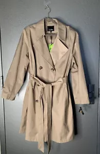 Sam Edelman Double-breasted Women’s Trench / Rain Coat 2X - Picture 1 of 7