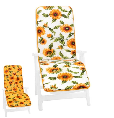 ARREDIAMO INSIEME S.R.L. Kissen Liegestühle Sessel Klappbar Soft Abdeckung Kinderbett Startseite Garten