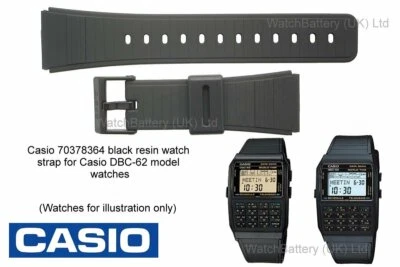 Cinturino orologio originale Casio per DBC-62, DBC-61 DBC-66 DBC-80 DCC-32, DBX-102