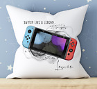 Personalised Switch Gaming Legend Cushion Cover | Gift | Gamer