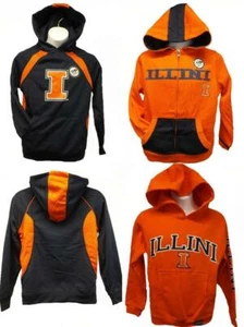 Neu Illinois Fighting Illini Jugend Größen S-M-L-XL orange oder marineblau Hoodie $ 35 - Bild 1 von 15