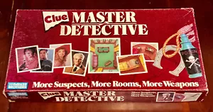 Clue Master Detective Board Game (1988) - Parker Brothers - Near Complete ~READ~ - Picture 1 of 24