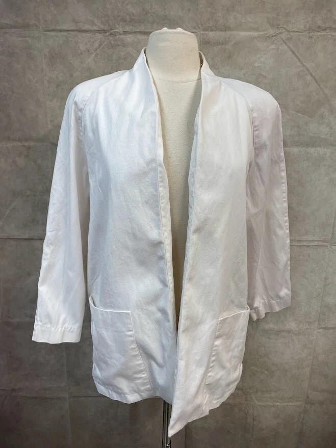 Blazer feminino Doncaster frente aberta manga longa tamanho 8 - Imagem 1 de 4