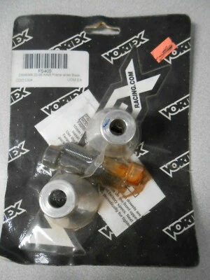 Bases deslizantes de cuadro Vortex NOS para Kawasaki 2003-2006 ZX6R/RR FS-405 Foto 1 de 4