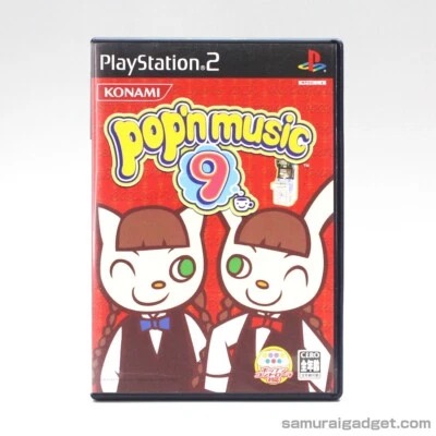 Pop'n Music 9 PS2 [Japanese NTSC-J] PlayStation 2 KONAMI (2004) - Immagine 1 di 4