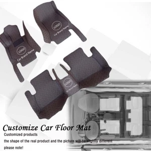 For Mini All Models Car Floor Mats PU Leather Carpets Auto Anti-slip Custom Rugs - Imagen 1 de 21