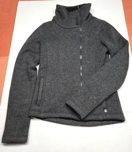Bench Women’s Wool Full zip up Sweater Jacket with Fleece Lining Size M - Foto 1 di 11