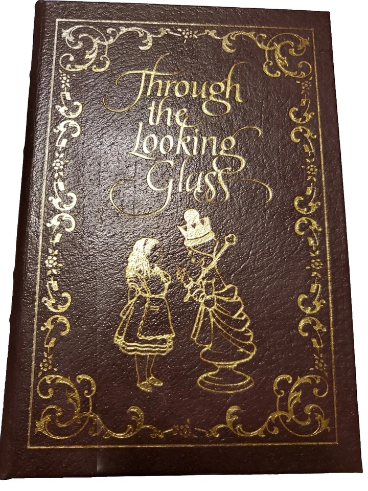 Easton Press THROUGH LOOKING GLASS Lewis Carroll This is an ex library book.  Foto 1 de 4
