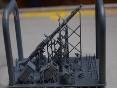 MG34 Standard Fliegerbeschußgerät 3D-Druck 1:35 Tiger, Panzer IV, Panther usw. - Bild 1 von 4