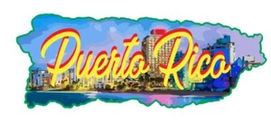 Puerto Rico Sticker Decal R7085 - Picture 1 of 1
