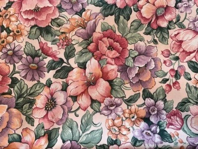 Mill Creek Fabric The Hyde Park Collection 7 Yds Smaller Floral Polished Cotton - Image 1 of 3